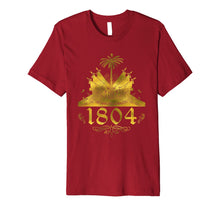 Ladda upp bild till gallerivisning, Haiti Independence gold flag day 1804 t-shirt tee clothes 249428
