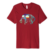 Ladda upp bild till gallerivisning, Funny shirts V-neck Tank top Hoodie sweatshirt usa uk au ca gifts for Rowdy Weimaraner Neon T-Shirt 1795531

