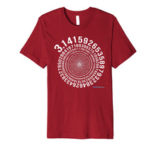 Ladda upp bild till gallerivisning, Funny shirts V-neck Tank top Hoodie sweatshirt usa uk au ca gifts for 5,000 Digit Pi Day Spiral T-Shirt 5590047
