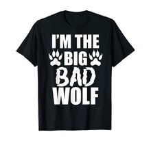Ladda upp bild till gallerivisning, I'm The Big Bad Wolf Paw Prints Shirt Easy Halloween Costume 62472
