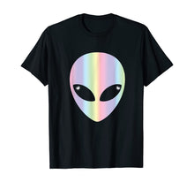 Ladda upp bild till gallerivisning, Alien Head T Shirt-Colorful Alien Shirt 142609
