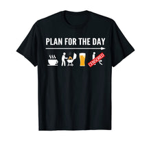 Ladda upp bild till gallerivisning, Funny BBQ Shirts For Men Coffee, Grilling, Beer Adult Humor T-Shirt 348759
