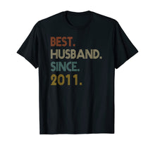 Ladda upp bild till gallerivisning, Funny shirts V-neck Tank top Hoodie sweatshirt usa uk au ca gifts for 9th Wedding Anniversary Gifts Best Husband Since 2011 T-Shirt 766164
