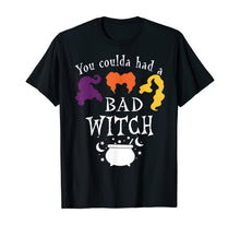 Ladda upp bild till gallerivisning, Vintage You Coulda Had a Bad Witch Halloween Funny T-Shirt 36906
