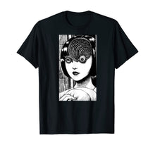 Ladda upp bild till gallerivisning, Uzumaki junji Ito T-shirt manga anime japanese horror gift 341016
