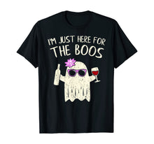 Ladda upp bild till gallerivisning, Im Just Here for the Boos Shirt Funny Gift Halloween Ghost T-Shirt 347997
