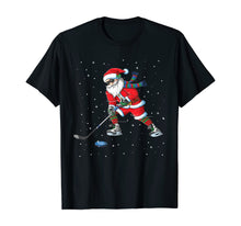 Ladda upp bild till gallerivisning, Funny shirts V-neck Tank top Hoodie sweatshirt usa uk au ca gifts for Funny Santa Claus Christmas Ice Hockey Gifts Kids Boys T-Shirt 93711
