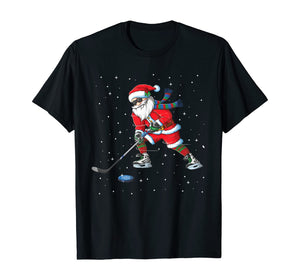 Funny shirts V-neck Tank top Hoodie sweatshirt usa uk au ca gifts for Funny Santa Claus Christmas Ice Hockey Gifts Kids Boys T-Shirt 93711