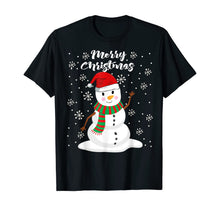 Ladda upp bild till gallerivisning, Funny shirts V-neck Tank top Hoodie sweatshirt usa uk au ca gifts for Christmas - Merry Christmas Snowman T-Shirt 911012
