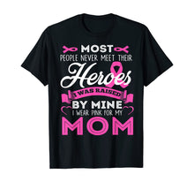 Ladda upp bild till gallerivisning, I Wear Pink For My Mom-My Hero-Breast Cancer Awareness Shirt T-Shirt 18540
