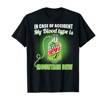 Ladda upp bild till gallerivisning, In Case Of Accident, My-Blood Type Is-Mountains TShirt T-Shirt 364409
