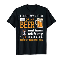 Ladda upp bild till gallerivisning, Funny shirts V-neck Tank top Hoodie sweatshirt usa uk au ca gifts for Drink Beer And Hang With My Bernese Mountain Dog Gift T-Shirt 472232
