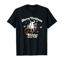 Ladda upp bild till gallerivisning, Merry Christmas Shitter Was Full Vacation Funny T Shirt
