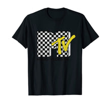 Ladda upp bild till gallerivisning, Checkered MTV Logo Checkerboard Print T-Shirt 112178
