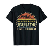 Ladda upp bild till gallerivisning, 18 Year Old Gifts Vintage 2002 Limited Edition 18th Birthday T-Shirt-65842
