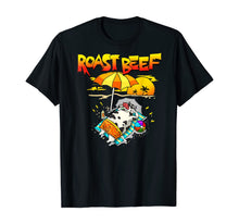 Ladda upp bild till gallerivisning, Roast Beef Cow On Beach Vacation Sun Tan T-Shirt
