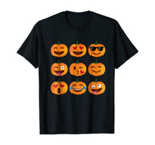 Ladda upp bild till gallerivisning, Pumpkin Emoji T-Shirt, Pumpkin Shirt Emoji Halloween Costume 68916
