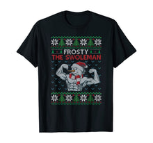 Ladda upp bild till gallerivisning, Funny shirts V-neck Tank top Hoodie sweatshirt usa uk au ca gifts for Frosty The Swoleman Funny Christmas Gift For Gym Training T-Shirt 550092
