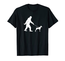 Ladda upp bild till gallerivisning, Funny shirts V-neck Tank top Hoodie sweatshirt usa uk au ca gifts for Bigfoot Sasquatch Walking Doberman Dog Lovers Gift T-shirt 1831168
