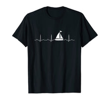 Ladda upp bild till gallerivisning, Funny shirts V-neck Tank top Hoodie sweatshirt usa uk au ca gifts for Sailing Heartbeat Boat Shirt, Funny Boating Sailor Gift 1452101
