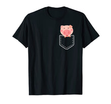 Ladda upp bild till gallerivisning, Funny shirts V-neck Tank top Hoodie sweatshirt usa uk au ca gifts for Cute Pig Pocket Shirt Funny Gift for Women Girls T-Shirt 2967171
