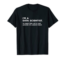 Ladda upp bild till gallerivisning, Funny shirts V-neck Tank top Hoodie sweatshirt usa uk au ca gifts for Funny Data Scientist T Shirt Big Data Science Gift 1050049
