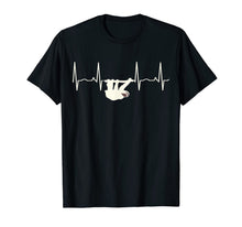 Ladda upp bild till gallerivisning, Sloth Lovers Simple Classic EKG Design T Shirt 768332
