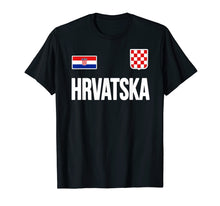 Ladda upp bild till gallerivisning, Funny shirts V-neck Tank top Hoodie sweatshirt usa uk au ca gifts for Croatia T-shirt Croatian Flag Souvenir Love Gift Hrvatska 1967180
