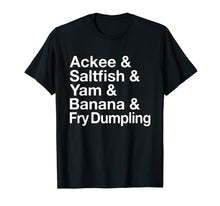 Ladda upp bild till gallerivisning, Jamaican National Dish! Ackee &amp; Saltfish Yardie T-Shirt 677759
