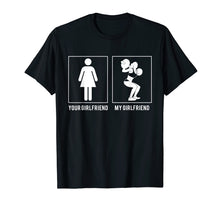 Ladda upp bild till gallerivisning, Funny shirts V-neck Tank top Hoodie sweatshirt usa uk au ca gifts for WEIGHT LIFTING - YOUR GIRLFRIEND - MY GIRLFRIEND T SHIRTS 1226045
