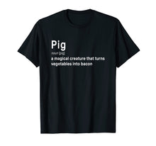 Ladda upp bild till gallerivisning, Funny shirts V-neck Tank top Hoodie sweatshirt usa uk au ca gifts for Best Hilarious Pig and Bacon Definition Funny Gift T-Shirt 1324847
