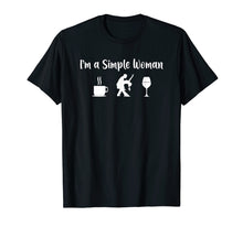 Ladda upp bild till gallerivisning, Funny shirts V-neck Tank top Hoodie sweatshirt usa uk au ca gifts for Funny Salsa dance shirt Im a simple woman wine coffee 3027465
