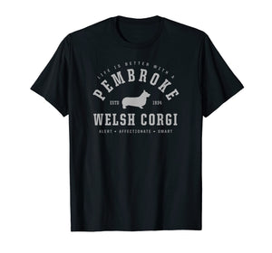 Funny shirts V-neck Tank top Hoodie sweatshirt usa uk au ca gifts for Corgi Shirt / Life is Better With Pembroke Welsh Corgi Gifts 943446