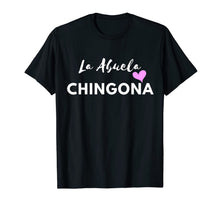 Ladda upp bild till gallerivisning, Funny La Abuela Chingona For women men heart gift T-Shirt 800749
