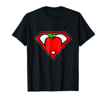Ladda upp bild till gallerivisning, Funny shirts V-neck Tank top Hoodie sweatshirt usa uk au ca gifts for Super Teacher Shirt Superhero Shirt Apple Shirt Ripped Shirt 1474070
