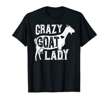 Ladda upp bild till gallerivisning, Funny shirts V-neck Tank top Hoodie sweatshirt usa uk au ca gifts for Crazy Goat Lady T Shirt Women Goats Lovers Farm Farmer Gifts 834080
