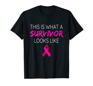 Breast Cancer Awareness Shirt Survivor Pink Ribbon Gifts Tee