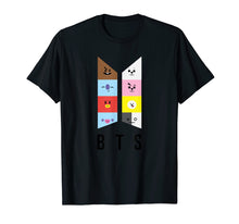 Ladda upp bild till gallerivisning, Bt21-Bts Graphic Cute Chibi T Shirt For Men Women
