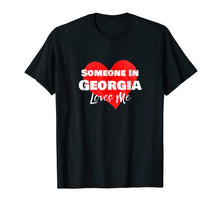 Ladda upp bild till gallerivisning, Funny shirts V-neck Tank top Hoodie sweatshirt usa uk au ca gifts for Someone in Georgia Loves Me Long Distance Relationship Shirt 2721665
