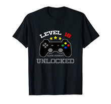 Ladda upp bild till gallerivisning, Funny shirts V-neck Tank top Hoodie sweatshirt usa uk au ca gifts for 18th Birthday Gift T Shirt - Level 18 Achievement Unlocked 3779091
