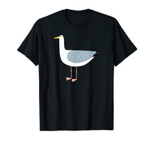 Ladda upp bild till gallerivisning, Funny shirts V-neck Tank top Hoodie sweatshirt usa uk au ca gifts for Gull Funny Sea Bird Illustration Art T-Shirt 2924661
