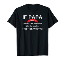 Ladda upp bild till gallerivisning, Funny Grandpa Tshirt Papa Father's Day Gift T-shirt 250782
