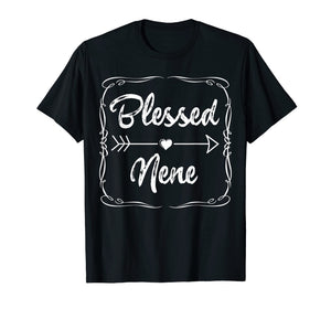 Blessed Nene Shirt Mothers Day Gifts Cute Tee Family Arrow