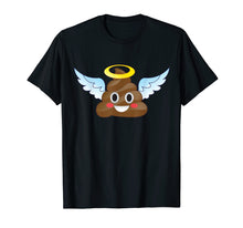 Ladda upp bild till gallerivisning, Funny shirts V-neck Tank top Hoodie sweatshirt usa uk au ca gifts for Funny Poop Emoji Angel Wings and Halo T-Shirt - Holy Poo 3230696
