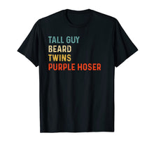 Ladda upp bild till gallerivisning, Tall Guy Beard Twins Purple Hoser Vintage T Shirt 46246

