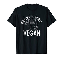 Ladda upp bild till gallerivisning, Funny shirts V-neck Tank top Hoodie sweatshirt usa uk au ca gifts for World's Worst Vegan Meat Shirt BBQ Shirt Cow Shirt 1501666
