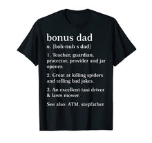 Ladda upp bild till gallerivisning, Funny Definition About Bonus Dad - Best Gift For Stepdad
