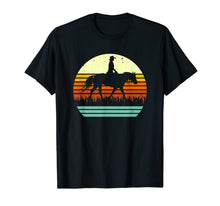 Ladda upp bild till gallerivisning, Western Horse and Rider Retro Style T-Shirt 885367

