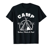 Ladda upp bild till gallerivisning, Funny shirts V-neck Tank top Hoodie sweatshirt usa uk au ca gifts for Camp Morning Wood Relax Pitch A Tent Funny T-Shirt 2880852
