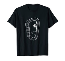 Ladda upp bild till gallerivisning, Funny shirts V-neck Tank top Hoodie sweatshirt usa uk au ca gifts for Rock Climbing Shirt Carabiner Mountain Tee Climber Gift 1907681
